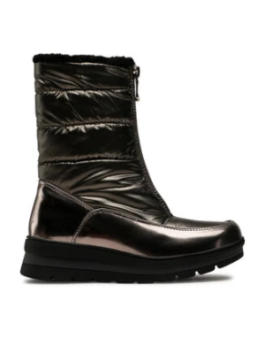 Nelli Blu Śniegowce CS5595-01 Srebrny