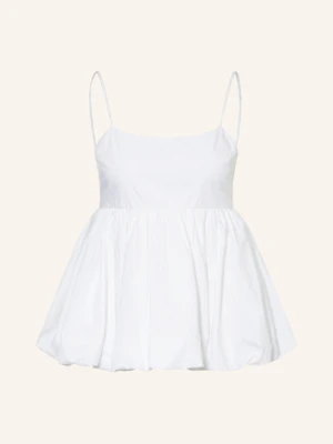 Neo Noir Bluzka Bez Rękawów Khloe Z Wycięciem weiss