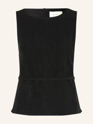 Neo Noir Bluzka Bez Rękawów Nassa schwarz