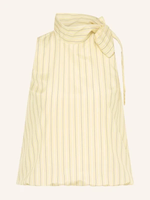 Neo Noir Bluzka Bez Rękawów Veda Ze Wstążką gelb