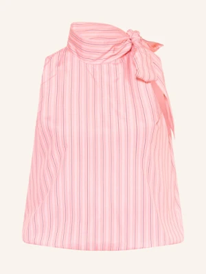 Neo Noir Bluzka Bez Rękawów Veda Ze Wstążką rosa