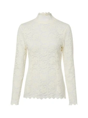 Neo Noir Bluzka damska - Liza Laceflower Kobiety Sztuczne włókno biały jednolity,