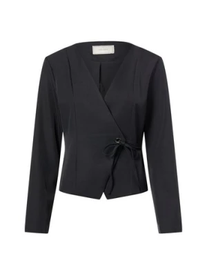 Neo Noir Bluzka damska - Simmi Eyelet Kobiety szary jednolity,