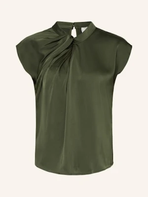 Neo Noir Bluzka Fleur Z Satyny gruen