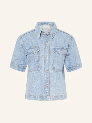 Neo Noir Bluzka Jeansowa Tiki blau