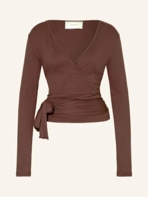 Neo Noir Bluzka Kopertowa Nia braun