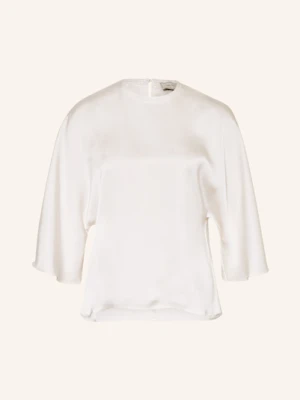 Neo Noir Bluzka Liora Z Satyny Z Rękawami 3/4 weiss