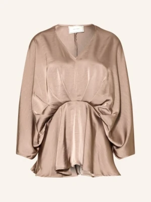 Neo Noir Bluzka Rivina Z Satyny beige