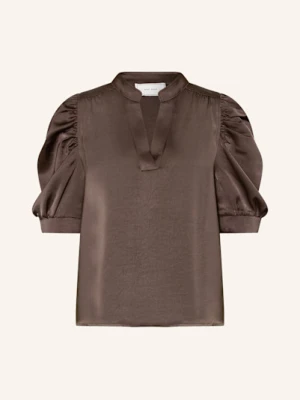 Neo Noir Bluzka Roella Z Satyny braun