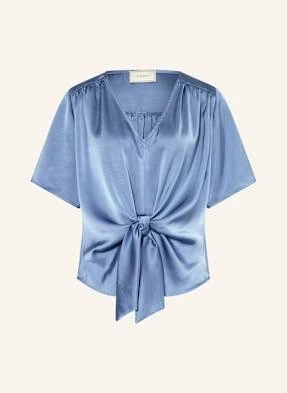 Neo Noir Bluzka Satynowa Casadia blau