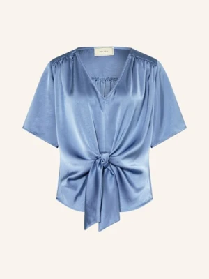 Neo Noir Bluzka Satynowa Casadia blau
