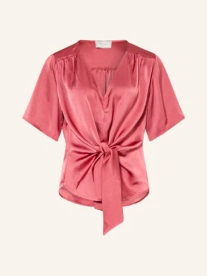 Neo Noir Bluzka Satynowa Casadia pink