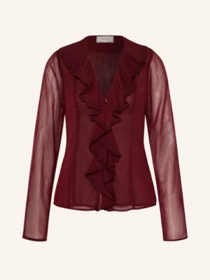 Neo Noir Bluzka Valappa Z Falbanami rot