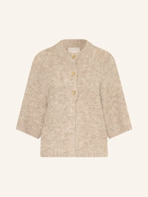 Neo Noir Kardigan Benuta Z Rękawami 3 / 4 beige