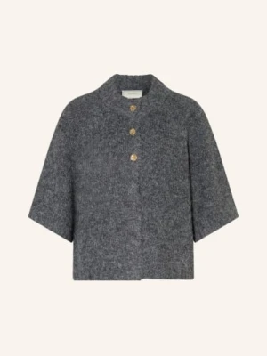 Neo Noir Kardigan Benuta Z Rękawami 3/4 grau