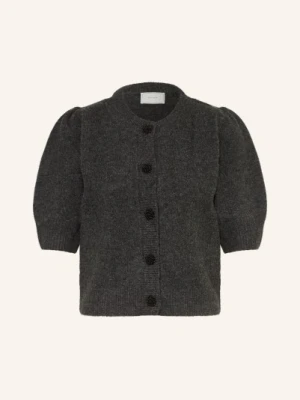 Neo Noir Kardigan Trudy Z Rękawami 3/4 grau