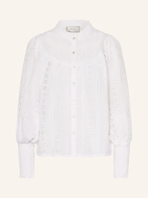 Neo Noir Koszula Wenna Z Dziurkowanej Koronki weiss