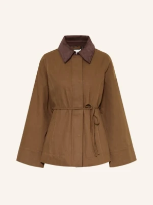 Neo Noir Płaszcz Hempler braun