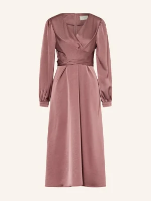 Neo Noir Satyna Sukienka Rimini rosa