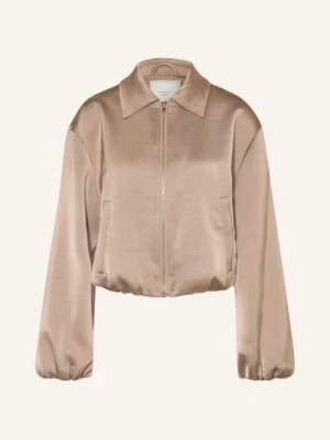 Neo Noir Satynowa Kurtka Denielle beige