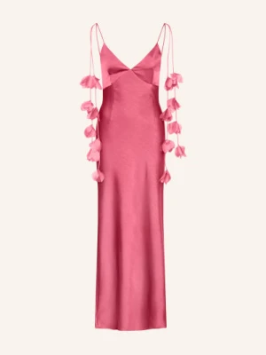 Neo Noir Satynowa Sukienka Colly pink