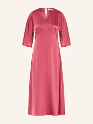 Neo Noir Satynowa Sukienka Remara pink