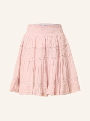Neo Noir Spódnica Callia Z Koronką rosa
