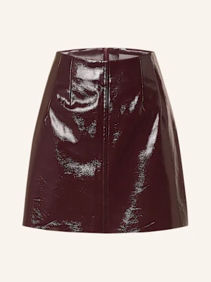 Neo Noir Spódnica Hemie Z Imitacji Skóry rot