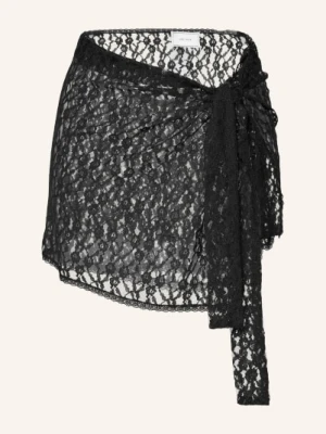 Neo Noir Spódnica Kopertowa Diffana Z Koronki schwarz