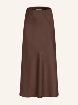 Neo Noir Spódnica Satynowa Bovary braun