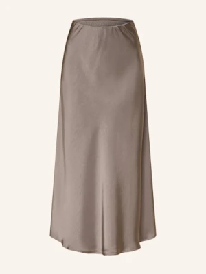 Neo Noir Spódnica Satynowa Bovary grau