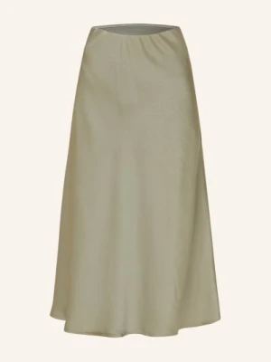 Neo Noir Spódnica Satynowa Bovary gruen