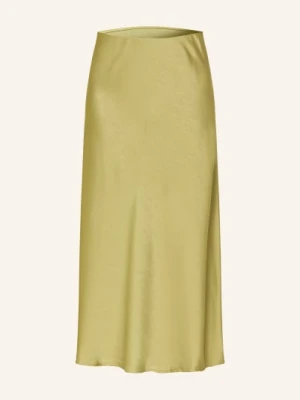 Neo Noir Spódnica Satynowa Bovary gruen