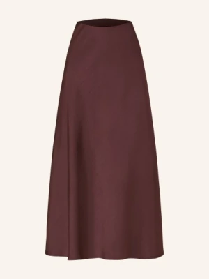 Neo Noir Spódnica Satynowa Bovary rot