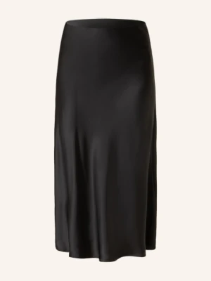 Neo Noir Spódnica Satynowa Bovary schwarz