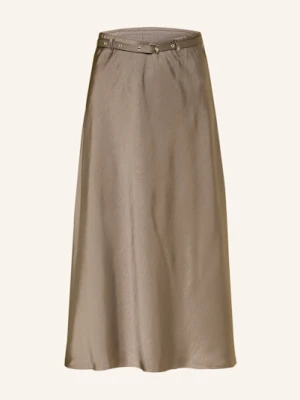 Neo Noir Spódnica Satynowa Innell grau