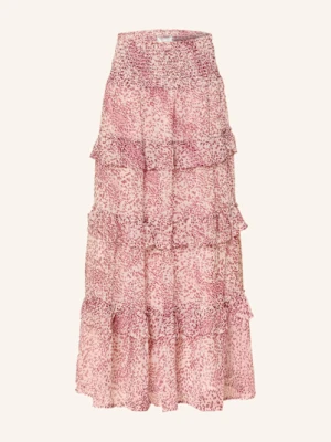 Neo Noir Spódnica Todo Z Falbankami rosa