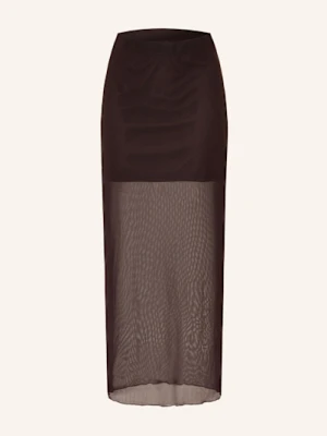 Neo Noir Spódnica Z Siateczki Marlise braun