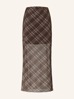 Neo Noir Spódnica Z Siateczki Marlise braun