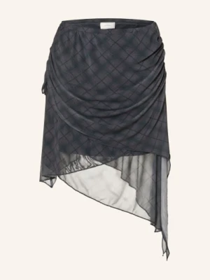 Neo Noir Spódnica Z Siateczki Saffron grau