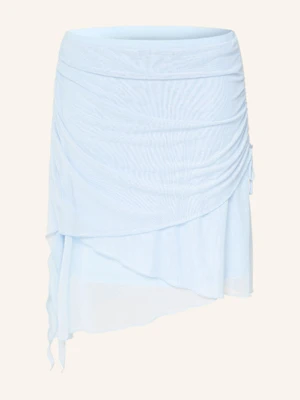 Neo Noir Spódnica Z Siateczki Saffron W Kopertowym Stylu blau