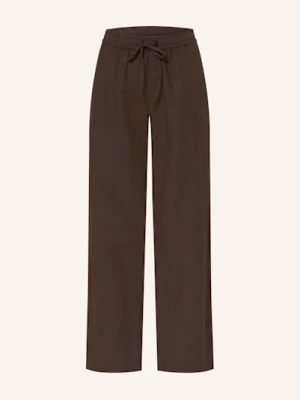 Neo Noir Spodnie Marlena Sonar Z Lnem braun