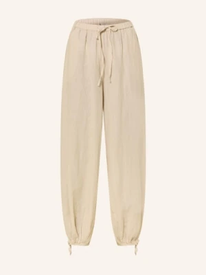 Neo Noir Spodnie Roxane Z Lnu beige