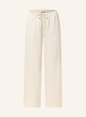 Neo Noir Spodnie Satynowe Sebba beige