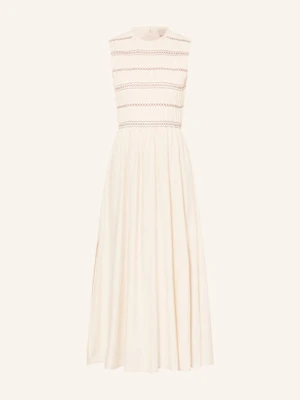 Neo Noir Sukienka Atika Z Falbankami weiss