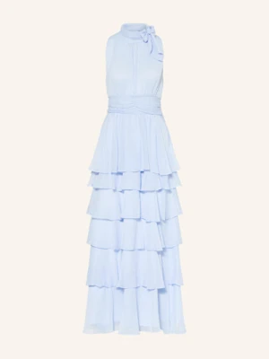 Neo Noir Sukienka Marli Z Falbankami blau