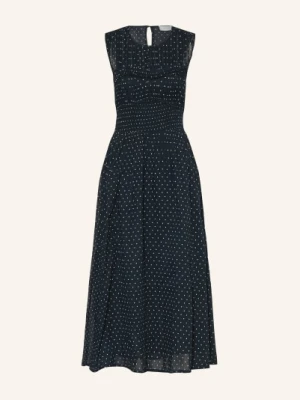 Neo Noir Sukienka Myrna Z Falbanami schwarz