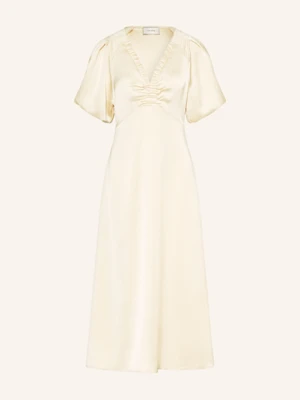 Neo Noir Sukienka Satynowa Illana gelb