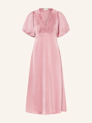 Neo Noir Sukienka Satynowa Illana rosa