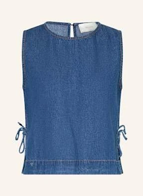 Neo Noir Top Jeansowy Svetlana blau